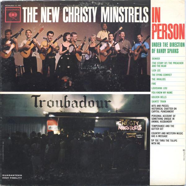LP Record NEW CHRISTY MINSTRELS - In Person CL1941 Columbia 1962 Canada Folk Used