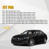 Для 15-21 Mercedes Benz GLC300 GLC350 W205 Черная нижняя крышка сиденья водителя K