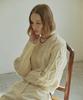 YUPPE Bell Cable Knit_Cream