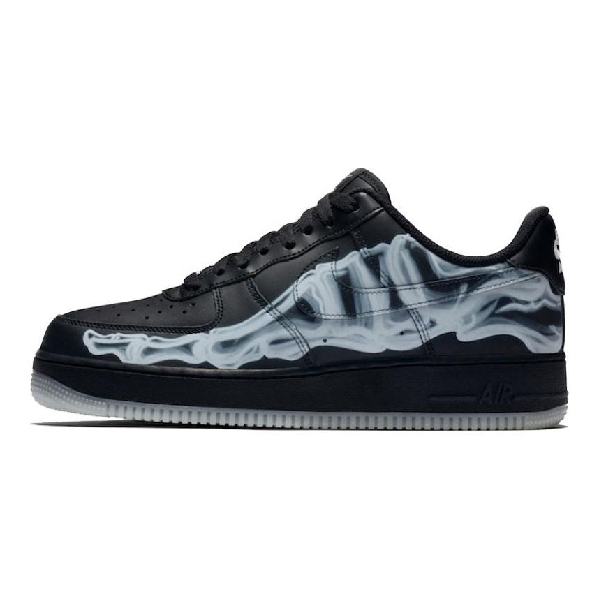 Nike Кроссовки Air Force 1 '07 Qs 'Black Skeleton' BQ7541-001
