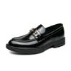 Men Casual Business Dress Shoes Stylish Elegantes Casual Leather Loafers Lace-Up Office Low Heel Shoes Men Outdoor Driving  Shoe