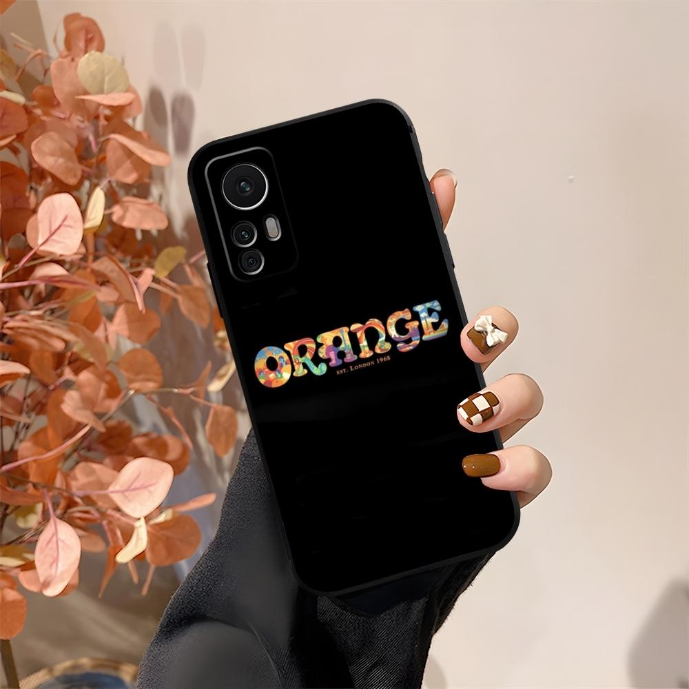 Оранжевый чехол для телефона в виде гитарного усилителя Fundas для Xiaomi 15 14 12 Lite Pro 13 11t POCO X5 M6 M5 X6 X3 F5 F6 Pro