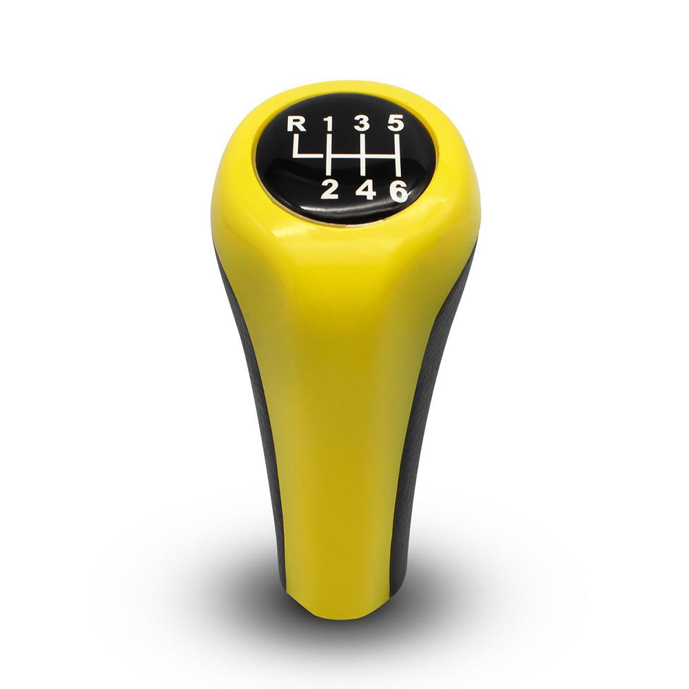 5 6 Speed Handle Gear Shift Knob Head For BMW 1 3 5 6 Series E46 E53 E60 E61 E63 E65 E81 E82 E83 E87 E90 E91 E92 X1 X3 X5 M