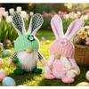 Easter Gifts Faceless Couple Doll Easter Decor Bunny Dwarf Ornament  Desktop Decor
