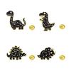 Cartoon Dinosaur Constellations Enamel Brooch Fashion Animal Lapel Pin Badge for Backpacks and Hats Clothing Accessories