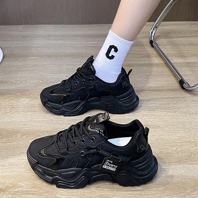 Инс папины кроссовки женские весенне-осенние новые универсальные дышащие сетчатые на платформе повседневные спортивные кроссовки