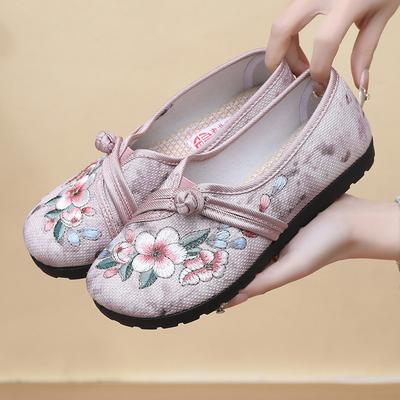 Женские повседневные мягкие холщовые мокасины, удобная обувь для вождения, легкая нескользящая модельная обувь для женщин, дышащая рабочая обувь на плоской подошве с низким верхом