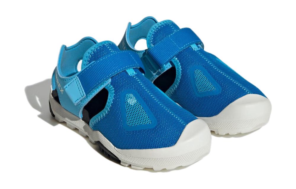 adidas Детские сандалии Captain Toey Terrex 2, нескользящие, износостойкие, синие, для детей от 3 до 7 лет HQ5836