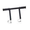 Universal Stroller Handle Extender Bar Adjustable Height Extension Armrest for Tall Parents Durable Metal Construction Fits Most Prams and Pushchairs