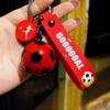PVC Football Keychain Ornaments Business Volleyball Beach Ball Sport For Players Student Sports Souvenirs Competition Prizes 4