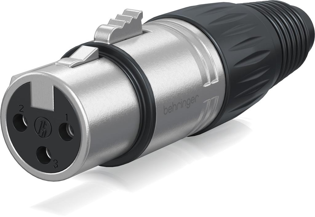 Behringer x3f-sr - złącze xlr 3-pin żeńskie, srebrne