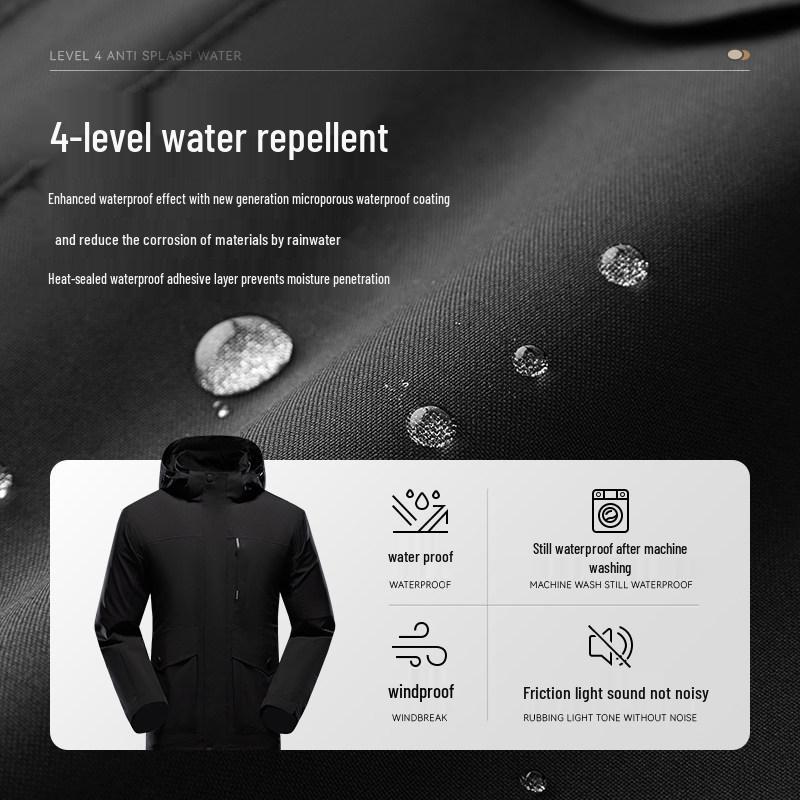 Ветровка с капюшоном и вышивкой для Toyota Honda, рабочая одежда для улицы - Легкая куртка на молнии