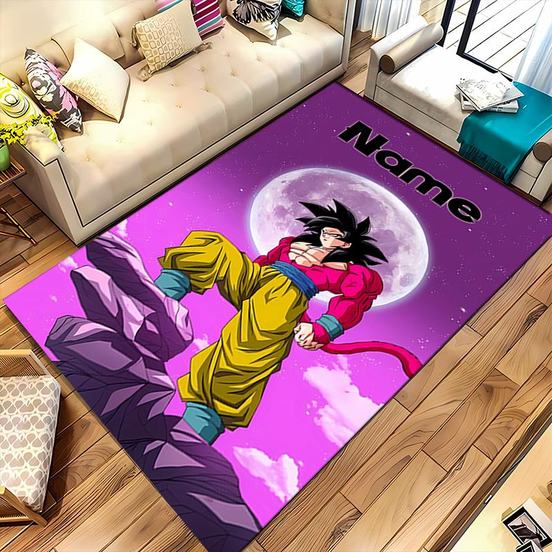 Custom personalization Dragon Ball Area Rug - Perfect For Kitchen, Bathroom,Laundry Room Decor Large Size Available,Gift All Seasons