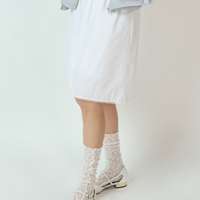 URBANIA Frill Lace Socks DDA0058