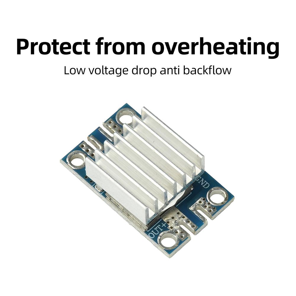 50A/70A High-Current Ideal Diode Module with Wide DC 4-90V Voltage Range and Solar Backfeed Protection for Solar Charging System