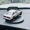 Car Ae86 Drift Rotating Ornaments Auto Dashboard Turning Ae86 Racing Model Deco Car Interior Classic Center Console Decoration