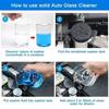 10-100PCS Solid Cleaner Effervescent Tablet Car Windscreen Cleaner Auto Wiper Glass Solid Cleaning Concentrated Tablet Detergent