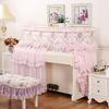 Beautiful and Dustproof Piano Cover for Household Use Small Fresh Lace Fabric Cover Playing The Piano At Home Without Taking It