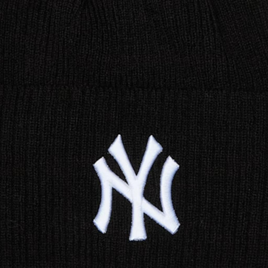 New Era Шапка с широким отворотом New York Yankees, Унисекс черная кепка