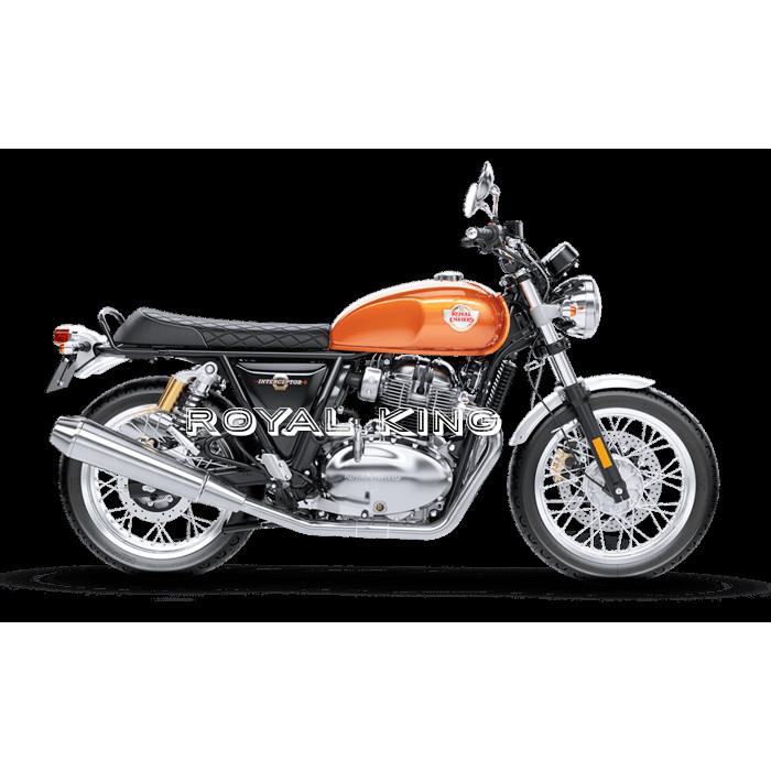 Royal Enfield "BLACK TOURING DUAL SEAT" For Interceptor 650 & Continental GT 650