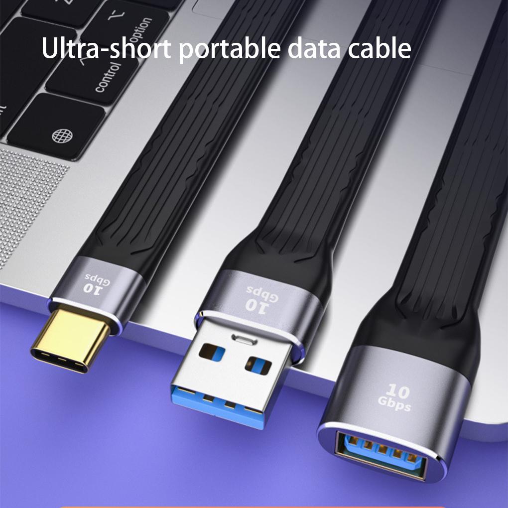Кабель-адаптер USB для телефона и компьютера, для путешествий, с поддержкой QC 4.0, с большим током, разъем-конвертер, аксессуар для ноутбука
