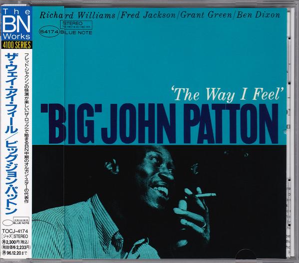CD BIG' JOHN PATTON - The Way I Feel TOCJ4174 Blue Note 1994 Japan ObiJazz Used