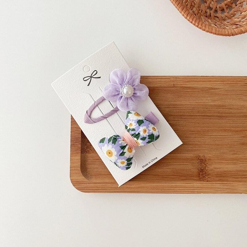 Фиолетовые милые заколки для волос с бантиком, аксессуары для волос для маленьких девочек, красные заколки для девочек, детские заколки для волос, детские заколки для волос, подарки