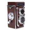Vintage Digital Camera Portable TLR   Retro 2.7K Video 24MP Autofocus Vlog Camera Manual Joystick for Beginners Teens Adults