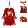 Костюм Демона Red Bull на Хэллоуин для девочек, мягкий полиэстер, европейский и американский стиль, идеально подходит для косплея и костюмированных вечеринок