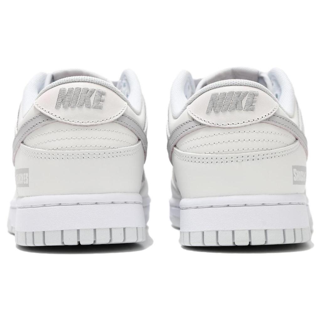 Nike Dunk Low Устойчивые к скольжению и истиранию Низкие кеды для скейтбординга Унисекс Белые HF0730-160(Командачетыре-)