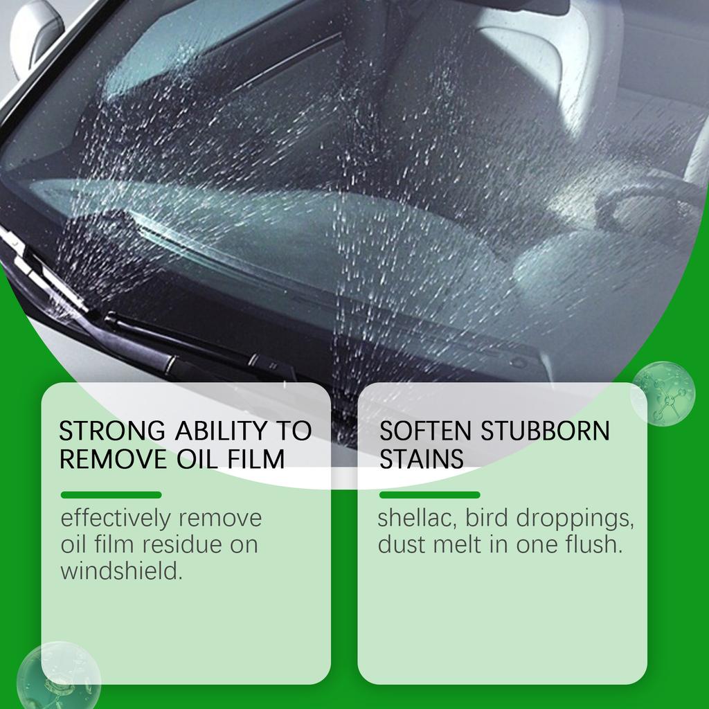 Rayhong Windshield Washer Fluid 237ml Concentrated Dirt Remover Fragrant Automotive Windscreens Glass Cleaner Car Cleaning Tools