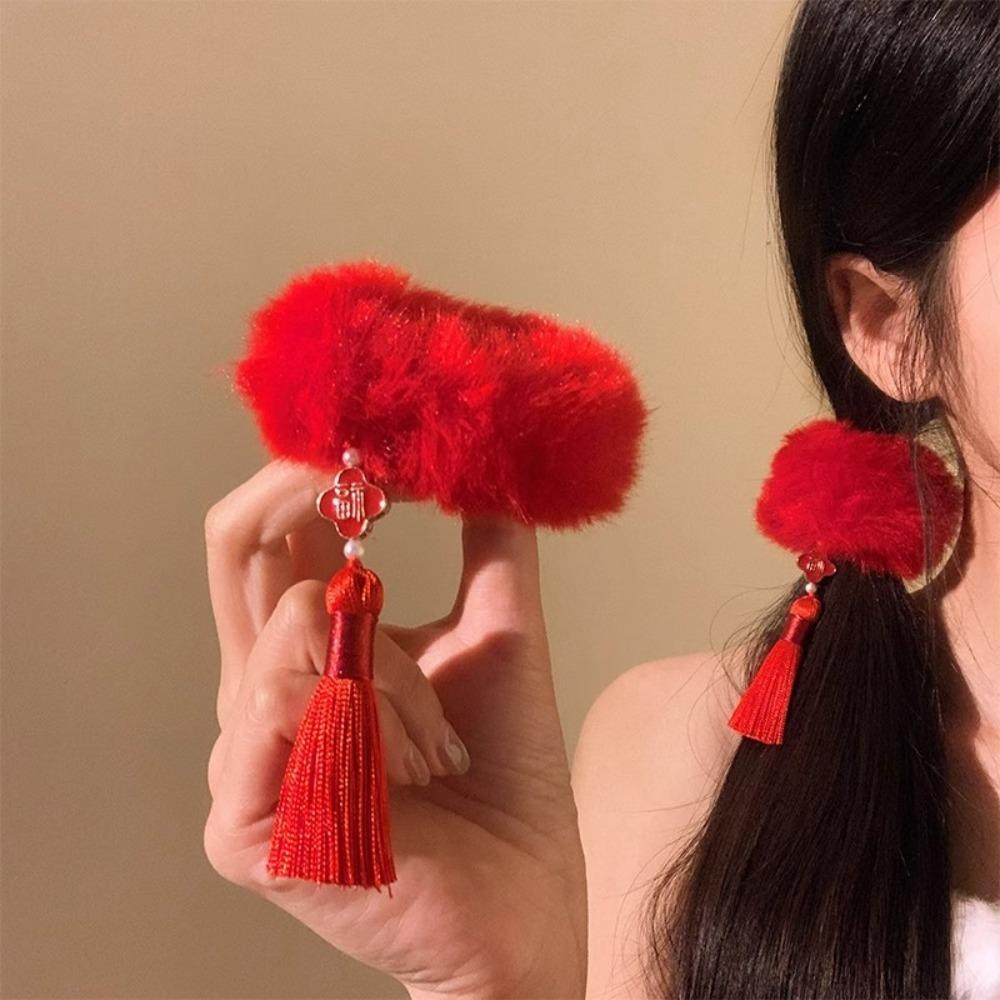 2pcs Elastic Chinese Children Hair Band Ancient Style Elastic Hair Bands  Hanfu