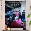 Hot Kpop Sstray Kkids Hanging Bohemian Tapestry Bohemian Wall Tapestries Mandala Kawaii Room Decor