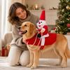 Рождественский костюм для домашних животных для маленьких собак и кошек Праздничный свитер Одежда