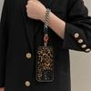 Чехол-подвеска с леопардовым принтом для Motorola Moto Edge 70 G86 G56 G15 G24 50 G35 G34 G75 PLAY G85 60 Fusion Stylus Pro 4G 5G