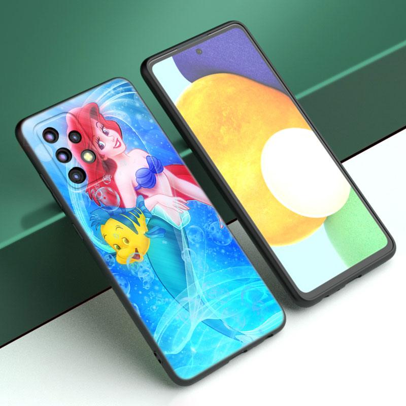 The Little M-Mermaid Phone Case For Samsung A13 A22 A24 A32 A23 A25 A34 A35 A52S A53 A54 A55 A73 A12 A14 A15 A31 A33 A50 A51 A72