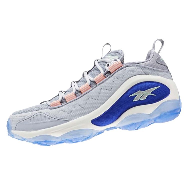 Reebok Dmx Run 10 Модные спортивные кроссовки с низким верхом Женские кроссовки Серо-синие CN5386