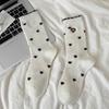 Wool Socks Style Embroidery Love Tube Socks Piles Of Socks Thick Warm Socks