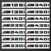 -Для BMW M power новые эмблемы значок логотип M125i M135i M140i M235i M240i M320i M330i M340i M350i M440i M435i M530i M540i M550i ABS