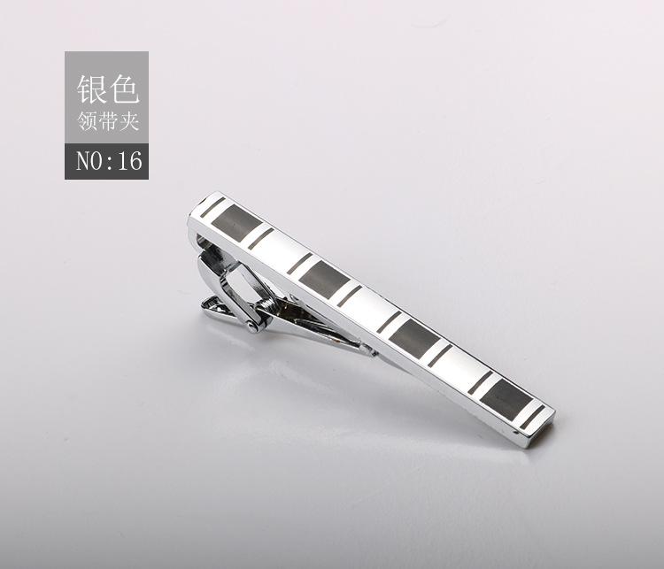 Зажим для галстука Матовый Зажим для воротника Мужской Формальный Деловой Золотой Серебристый Металлический зажим высокого класса