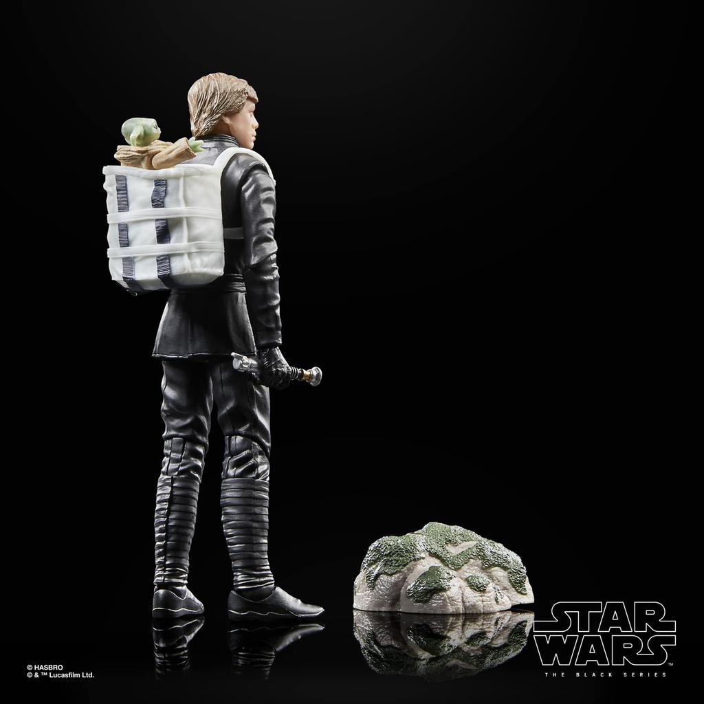 Hasbro STAR WARS Star Wars Black Series Люк Скайуокер Боба Фетт набор для детей от 4 лет и старше F8345 Оригинальный продукт и Grogu, (15 см)