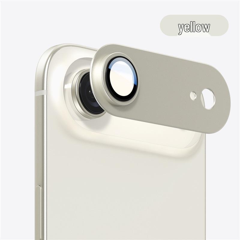 iPhone 17 Pro Max Armor Lens Matte Metal Full Coverage HD Positioning Film