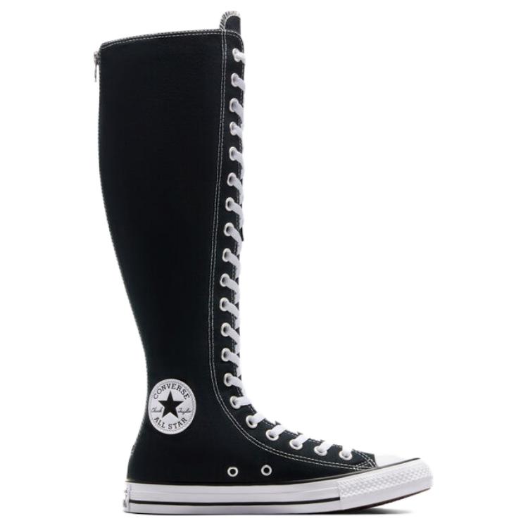Converse Chuck Taylor All Star Удобные Минималистичные Высокие Кеды из Канваса Унисекс Черные