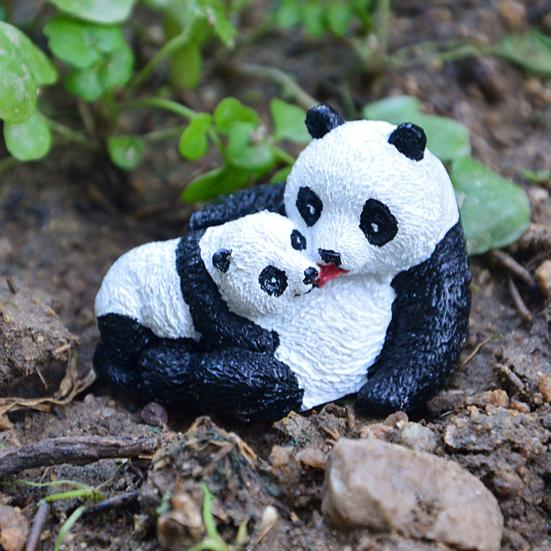 Уникальная статуя панды, милая, приятная, привлекательная