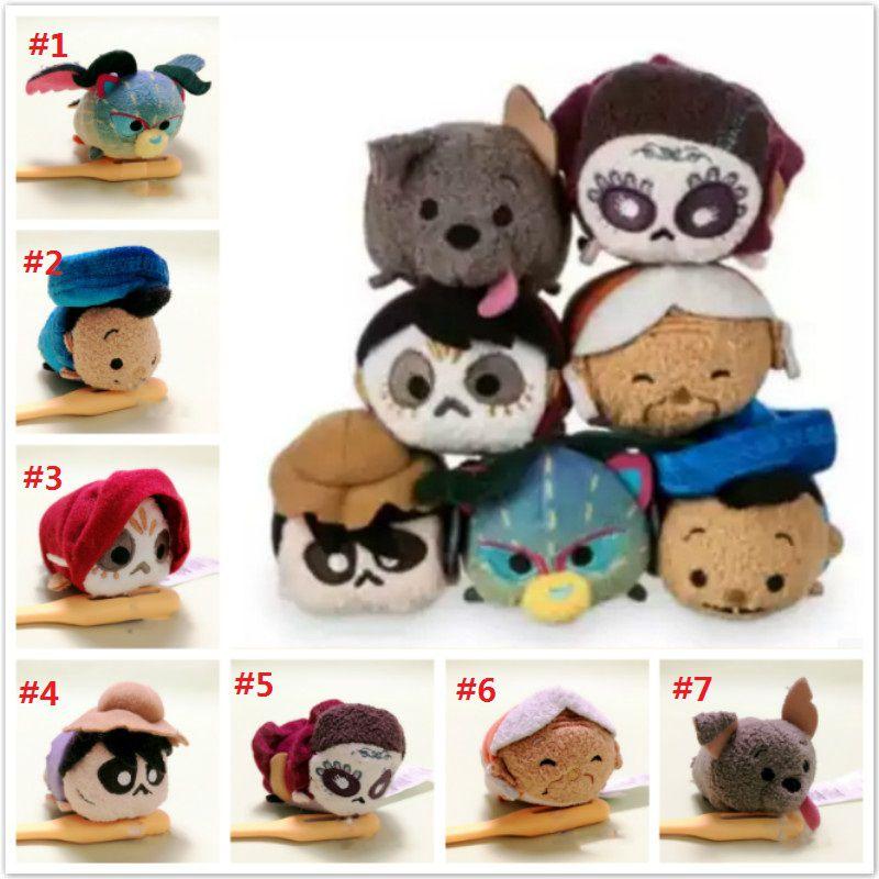 Мини-плюшевые игрушки-куклы Disney Tsum Tsum Коко с мягким плюшем и наполнителем из полипропиленового хлопка