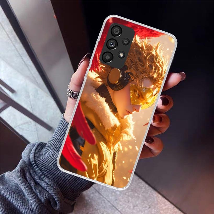 Чехол для телефона Hawks MHA My Hero A-Academy для Samsung Galaxy A17 A57 A37 A16 A26 A36 A56 A15 A25 A35 A55 A14 A13 A54 A53 A34 A24 A3