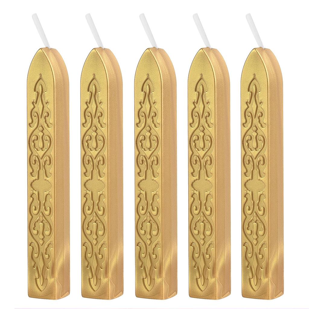 5 шт. восковых печатей, антикварные восковые печатей с фитилем для почтового письма, ретро-винтажная восковая печать, приглашение на свадьбу