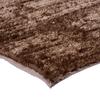 Shaggy Rug with Long Hairs, Silky Effect 190 X 200 Cm, Shaded Brown - THE DECO FACTORY - Viking
