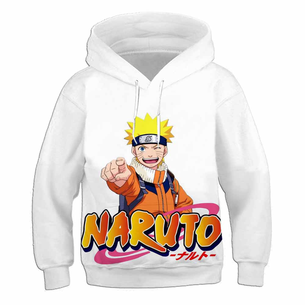 Children Naruto Uchiha Sasuke Akatsuki Anime Costume Hoodie Role Play Sweatshirt Boys' Top Children's Clothing