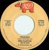 7-дюймовая пластинка ERIC CLAPTON  HIS BAND  Promises RS910 RSO 1978 Канада Рок Б/у